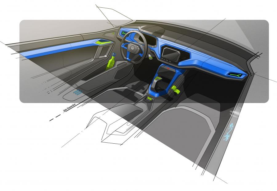 Эскиз Volkswagen T-ROC Concept 2014 года  (фото 26 из 28)